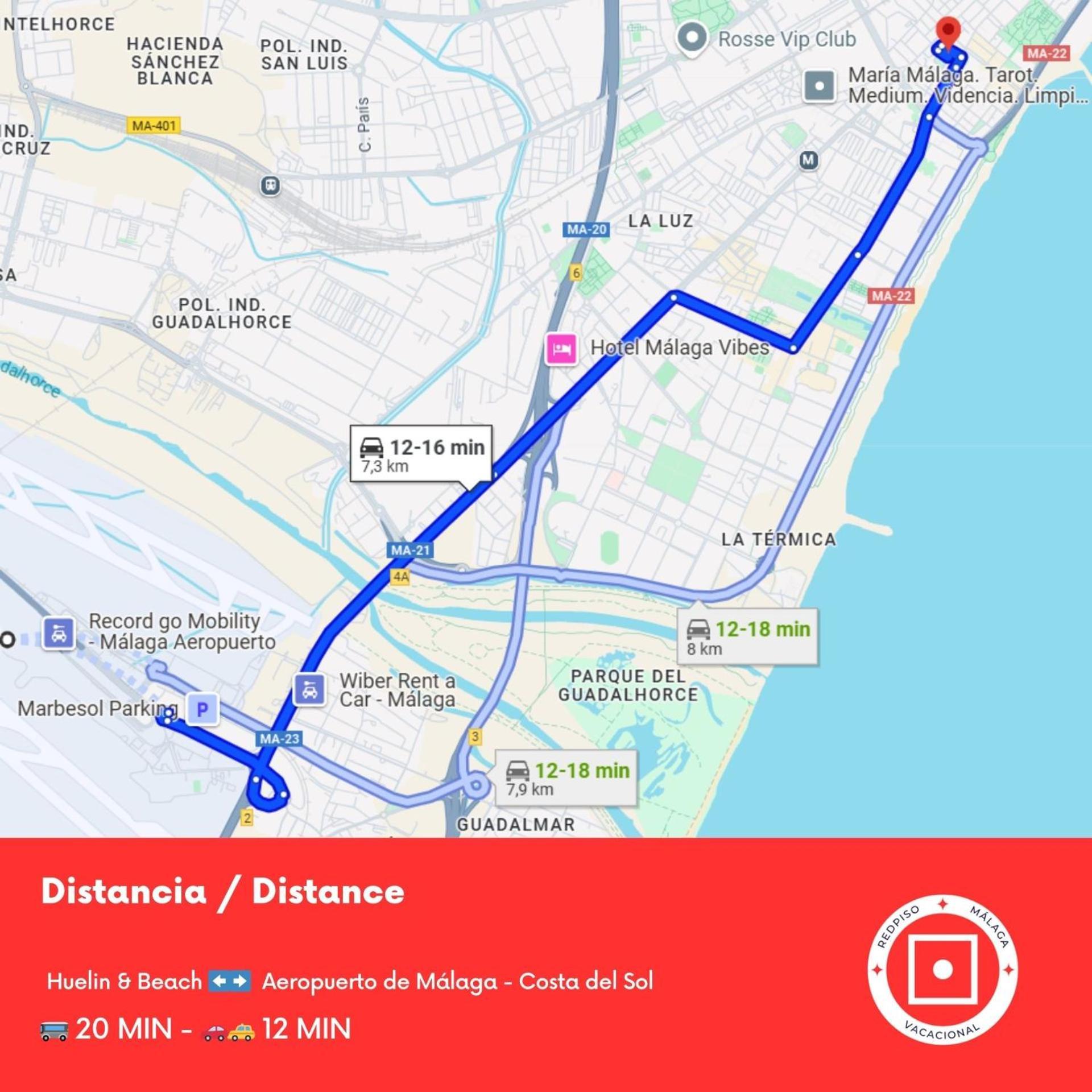 Duplex Huelin II & Beach Malaga Ngoại thất bức ảnh